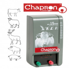 Aparat gard electric pentru animale domestice si salbatice Chapron SEC 15000, 230 V, 8 J foto