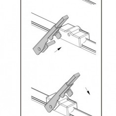 Stergator parbriz pasager BMW seria 3 E90 01/2005 - 08/2009 COD:ART33 19"