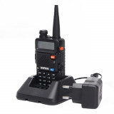 Statie radio portabila Baofeng UV-5R8W, putere emisie 8W, Dual Band 136 - 174 MHz / 400-520 Mhz, 128 canale, PMR