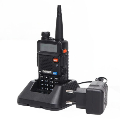 Statie radio portabila Baofeng UV-5R8W, putere emisie 8W, Dual Band 136 - 174 MHz / 400-520 Mhz, 128 canale, PMR foto