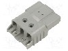 Conector alimentare DC, {{Tensiune nominala}}, {{Numarul de pini}} pini, seria SBE&reg; 80, {{Dimensiune pin}}. ANDERSON POWER PRODUCTS - SBE80GRA