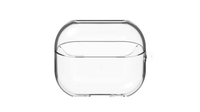 Husa protectie casti wireless, THD, compatibila Samsung Galaxy Buds3 FE, transparent foto