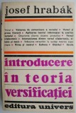 Introducere in teoria versificatiei - Josef Hrabak, Studii literare, Carte
