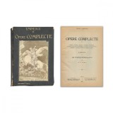 Mihai Eminescu, Opere Complecte, 1914, cu o prefață de A. C. Cuza - coperta originală de editura