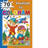 Invatam sa coloram 70 imagini, 3-5 ani