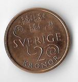 Moneda 2 kronor 2016 - Suedia, Europa, Cupru-Nichel