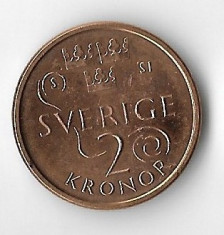 Moneda 2 kronor 2016 - Suedia foto