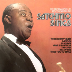 Vinil Louis Armstrong With Orchestra ‎– Satchmo Sings (EX)