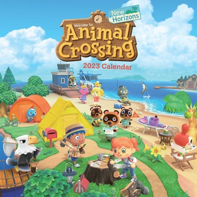 Animal Crossing: New Horizons 2023 Wall Calendar foto