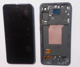 Display ecran cu Touchscreen si Rama pentru Samsung A55 5G, A556, Incell, Negru, Compatibil