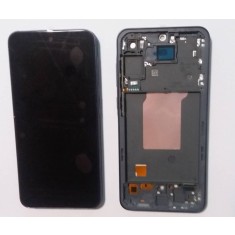 Display ecran cu Touchscreen si Rama pentru Samsung A55 5G, A556, Incell, Negru