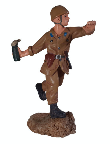 Soldat de plumb / figurina - Armata Italiana, ww2, parasutist