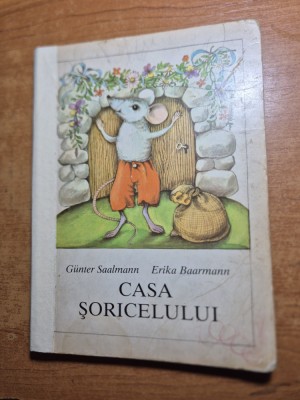 carte cartonata pentru copii - casa soricelului - din anul 1978 foto