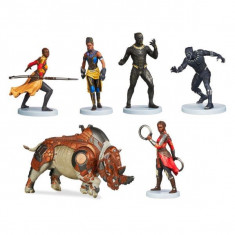 Set 6 figurine Black Panther foto