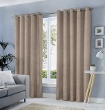 Set draperii tip tesatura in cu inele auriu antic, Madison, 150x270 cm, densitate 700 g/ml, Vilfredo, 2 buc