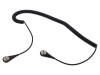 Cablu de conexiune ESD spiralat negru 1,8m 1M&Omega;