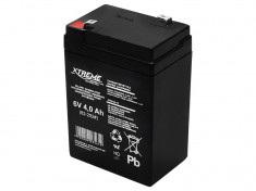 Acumulator Universal Baterie AGM Gel Plumb Xtreme 6V, Capacitate 4Ah foto