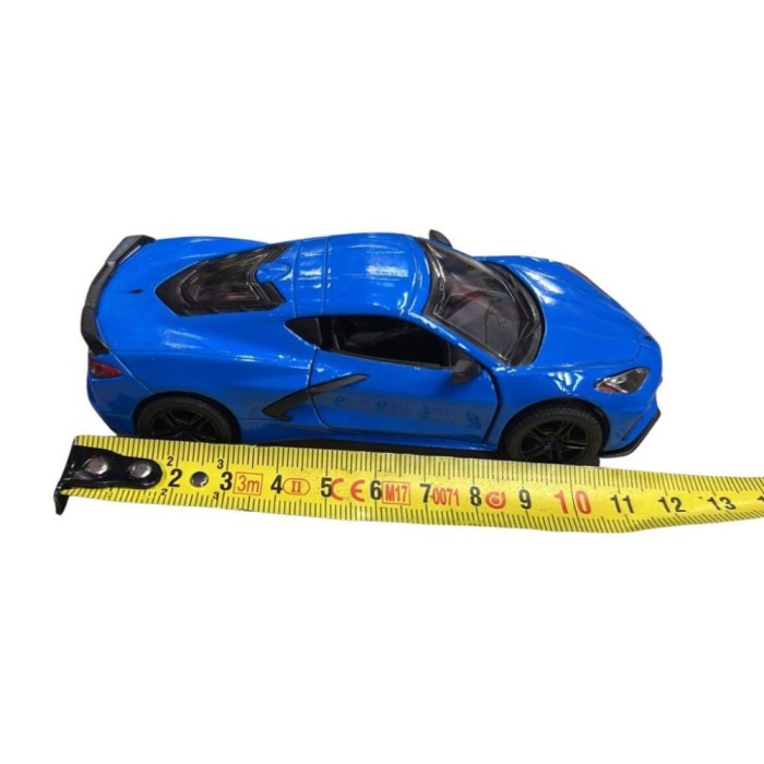 Macheta 2021 Corvette C8 1/36 albastru Kinsmart