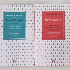 MASTERING THE ART OF FRENCH COOKING , VOLUME I , II BY JULIA CHILD , LOUISETTE BERTHOLLE , SIMONE BECK , EDITIE BROSATA