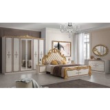 DORMITOR COMPLET FURN 28 ( SOMIERA SI SALTEAUA GRATUITE) PAT-160/200CM
