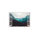 Autocolant decorativ, Fereastra, Natura si peisaje, Multicolor, 85 cm, 2211ST