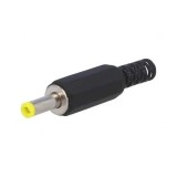 Conector alimentare DC mufa tata 4x1.7x10 mm lipire pe cablu