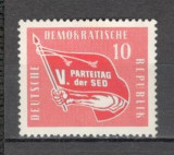 D.D.R.1958 Conferinta organizatiilor socialiste SD.52, Nestampilat