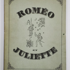 ROMEO ET JULIETTE. PRETEXTE A MISE EN SCENE PAR JEAN COCTEAU D'APRES LE DRAME DE WILLIAM SHAKESPEARE.COSTUME SI DECORURI DE JEAN HUGO PARIS,1926