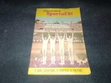 ALMANAHUL SPORTUL 1981