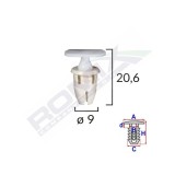 SET CAPACE ROTI 22.5` CAMION SPATE 96941