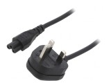 Cablu Alimentare 3x0,75mm2 5m Negru