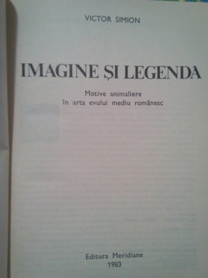 Victor Simion - Imagine si legenda (1983) foto