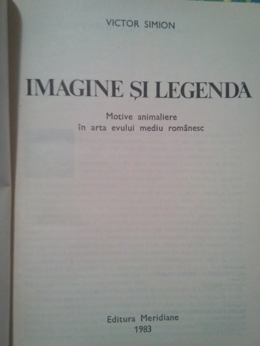Victor Simion - Imagine si legenda (1983)