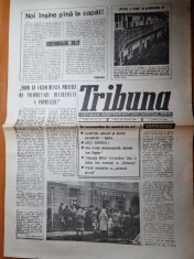 ziarul tribuna 19 ianuarie 1990-ziar din jud. sibiu