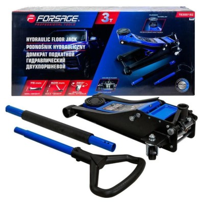 Cric hidraulic tip crocodil, profil jos 3 tone foto