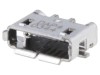 Soclu USB Micro 5 PIN SMT Orizontal pentru PCB, TE Connectivity
