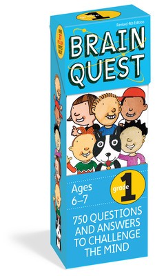 Brain Quest Grade 1, Revised 4th Edition: 750 Questions and Answers to Challenge the Mind foto
