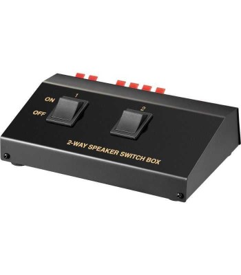 Comutator difuzor pentru conectare 2x boxe max 200W la amplificator foto