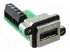 Conector {{Tip conector}}, versiune {{Versiune}}, {{Orientare spa&amp;#355;iala}}, AMPHENOL - MUSB-A411-30