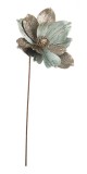 Cumpara ieftin Floare artificiala Magnolia verde auriu 22x50 cm