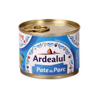 Pate de Porc Ardealul, 200 g, Pate Porc Ardealul, Pate din Ficat de Porc, Pate Ficat de Porc, Pate Ardealul cu Fainosag, Pate cu Fainosag, Pate Ardeal foto