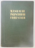 MANUALUL INGINERULUI FORESTIER , NR. 85 , 1958 * PREZINTA HALOURI DE APA