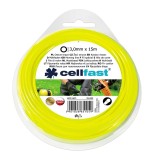 Fir motocoasa Cell Fast, profil rotund, PVC, 3 mm x 15 m