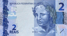 BRAZILIA ? bancnota ? 2 Reais ? 2010 (2017) ? P-252A ? UNC ? necirculata foto