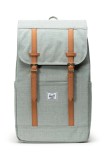 Herschel rucsac culoarea verde, mare, uni, 11397-06569-OS