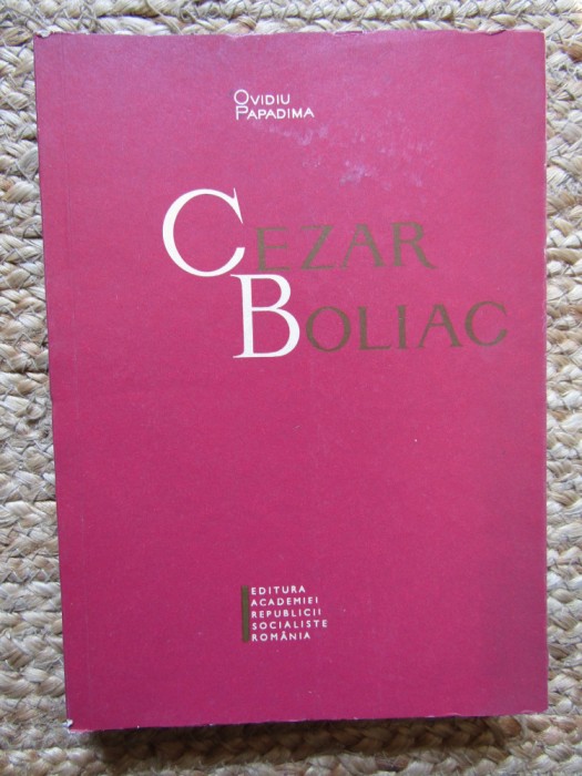 Cezar Boliac - Ovidiu Papadima