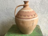 Arta / Traditie / Colectie - Vechi ulcior din zona gorjului model deosebit mijlocul sec XX / Oltenia !