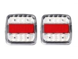 2 x Semnal luminos remorca ,Lumini de frana stanga dreapta Bus Van 26 LED 12v