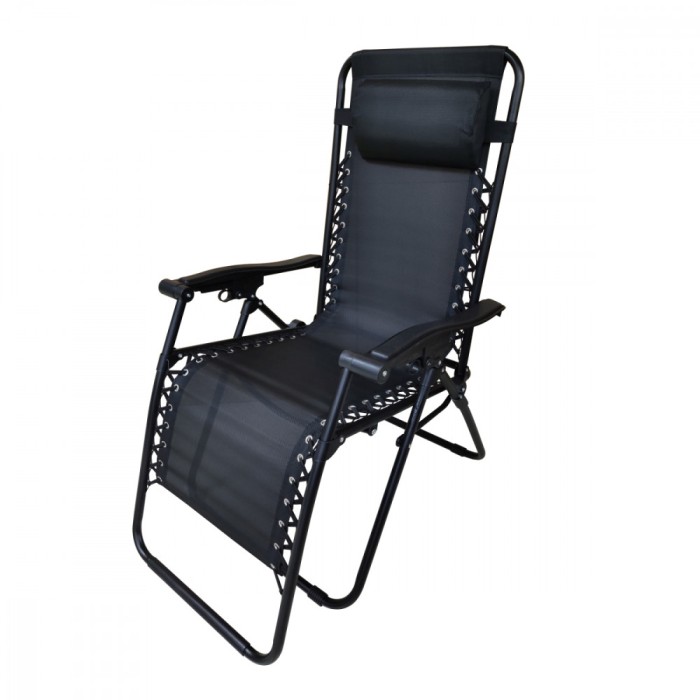 Sezlong pliabil, multifuncțional DEDRA N1027 ZERO GRAVITY, dimensiuni 157x65x107 cm