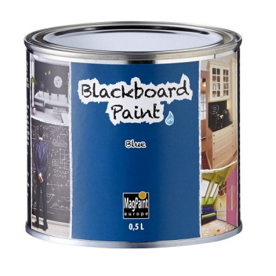 Vopsea tabla de scris albastra, BlackboardPaint 500 ml foto